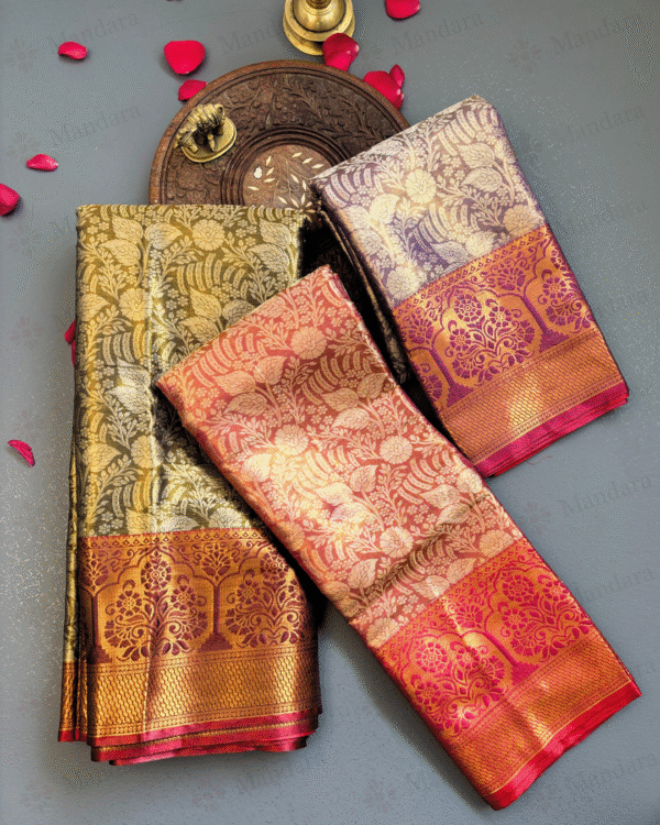 Mandara- Saree-soft silk